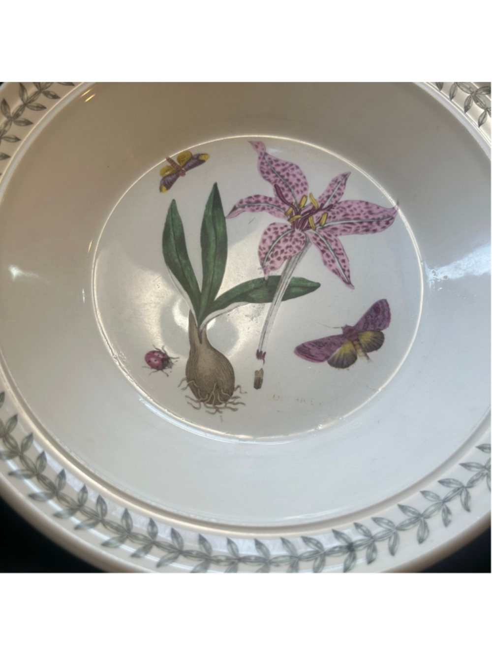 Portmeirion Botanic Garden Ceramic Dinnerware Cereal Soup Bowls 16oz - Picture 3 of 7
